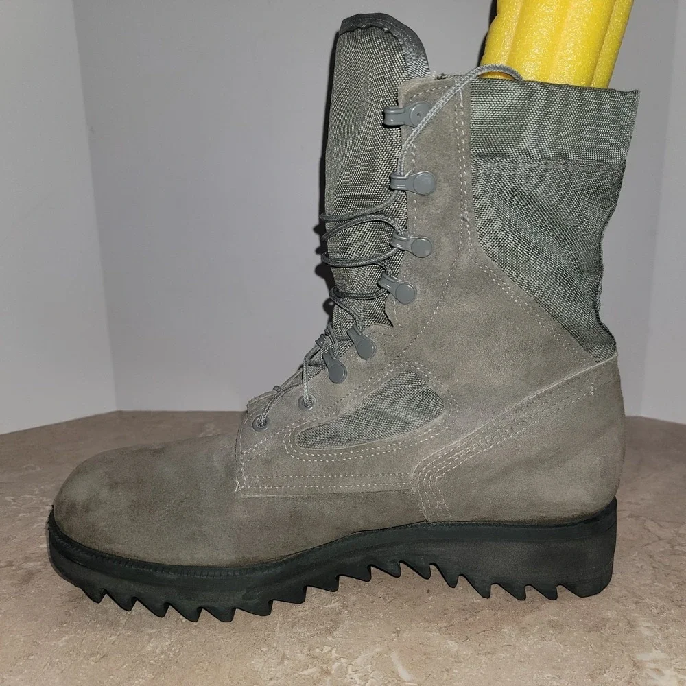 McRae AF Temp Weather Made In USA 6AFG Mens Green Tactical Boots 11.5R Gore-tex